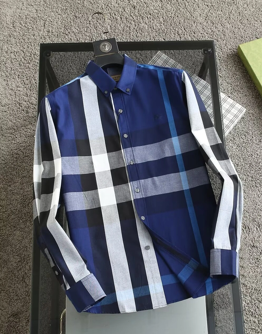 Burberry Shirts Long Sleeved For Men Trendy 7131