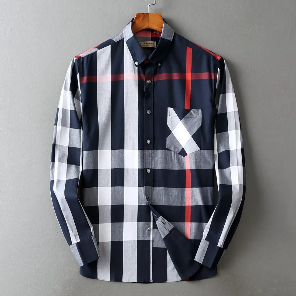Burberry Shirts Long Sleeved For Men Versatile 2759