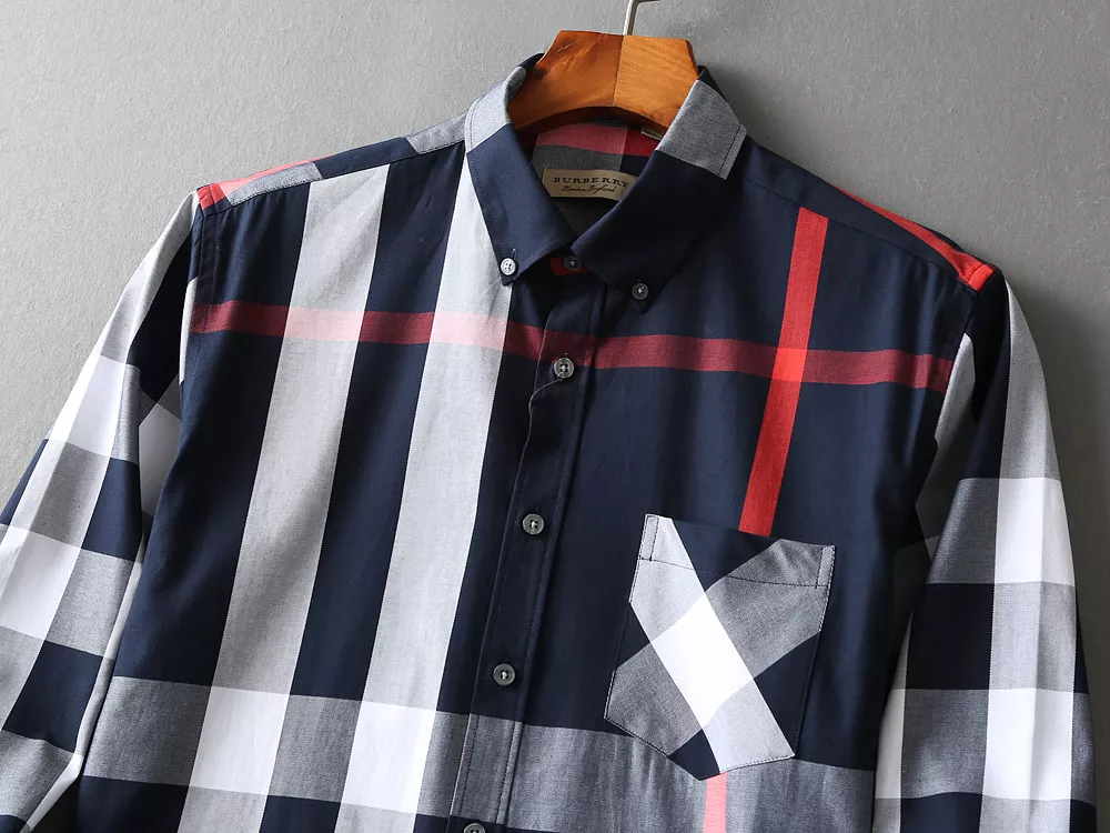 Burberry Shirts Long Sleeved For Men Versatile 2759