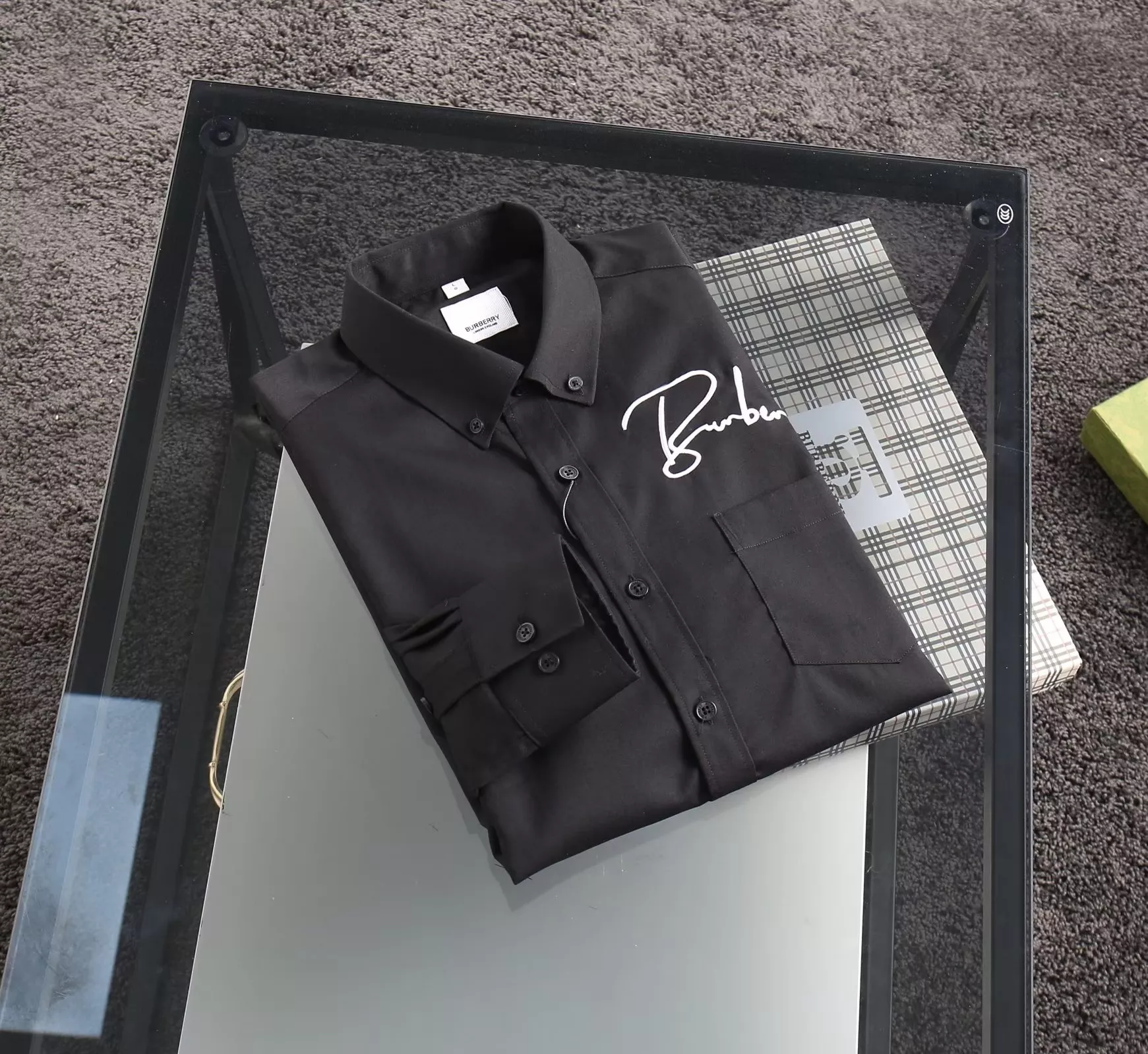 Burberry Shirts Long Sleeved For Men Versatile 6270