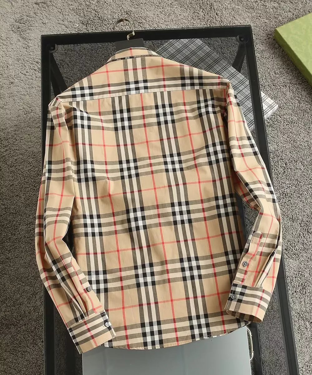 Burberry Shirts Long Sleeved For Men Vibrant 4927