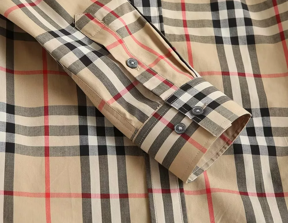 Burberry Shirts Long Sleeved For Men Vibrant 4927