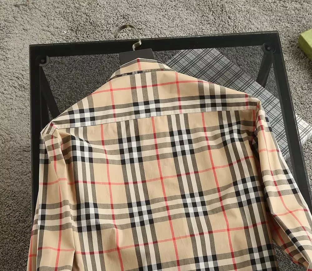 Burberry Shirts Long Sleeved For Men Vibrant 4927