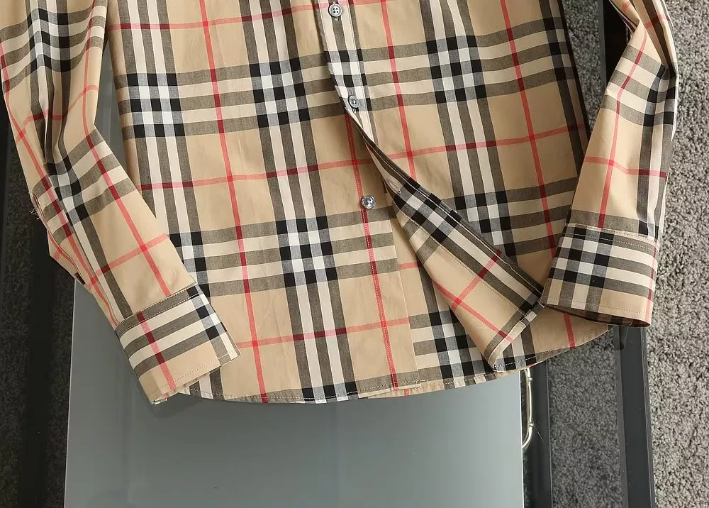 Burberry Shirts Long Sleeved For Men Vibrant 4927