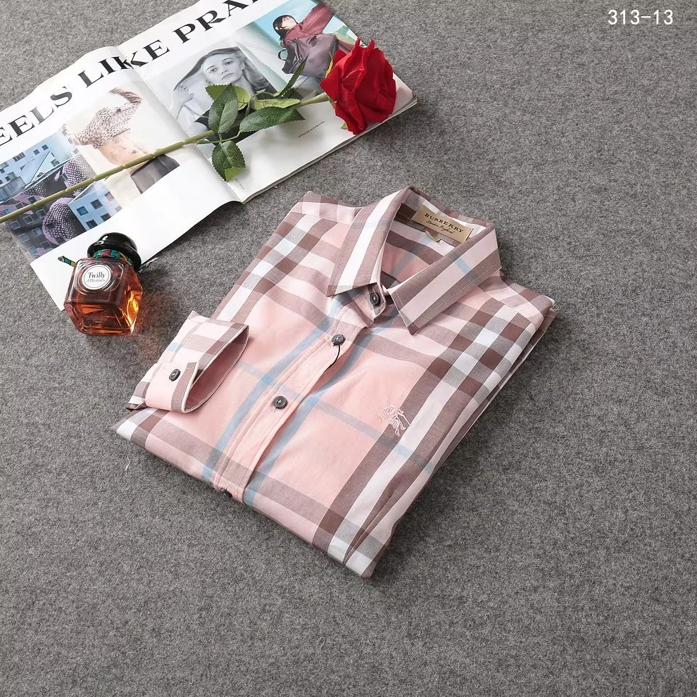 Burberry Shirts Long Sleeved For Women Bright 2431
