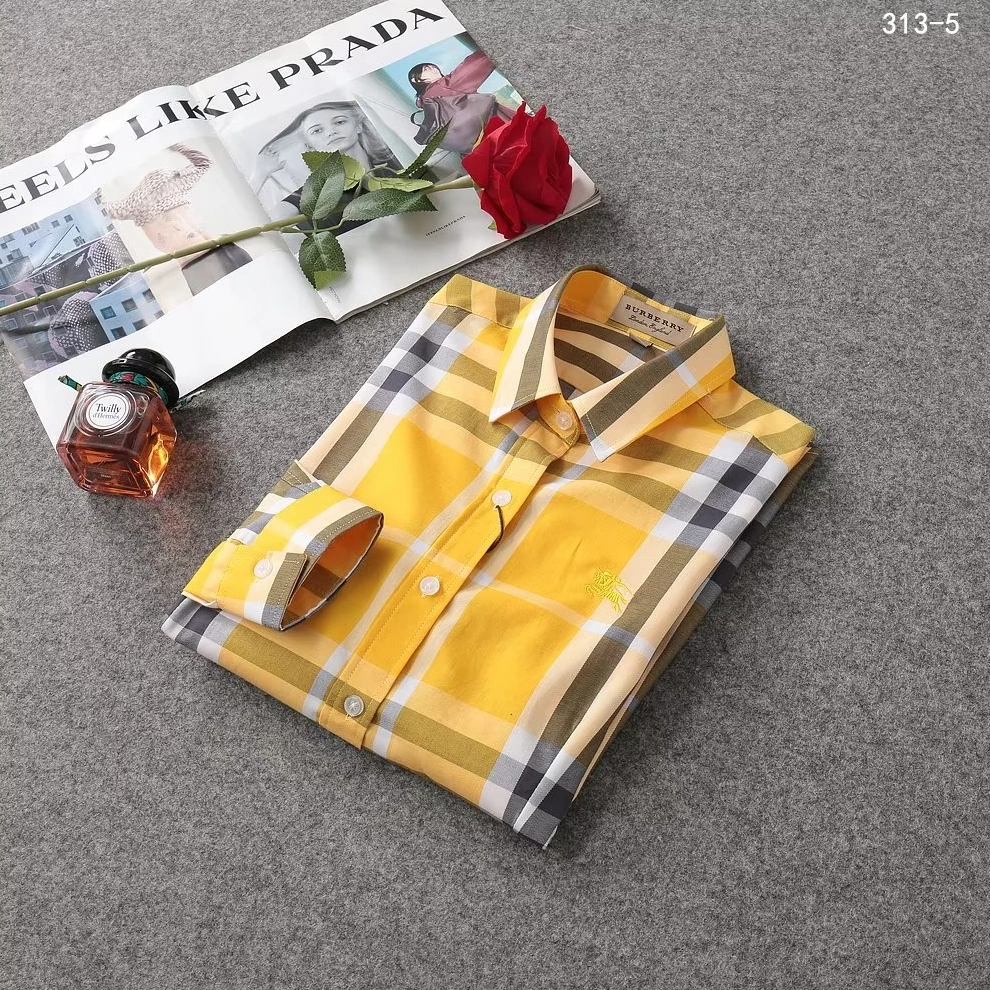 Burberry Shirts Long Sleeved For Women Sleek 1725