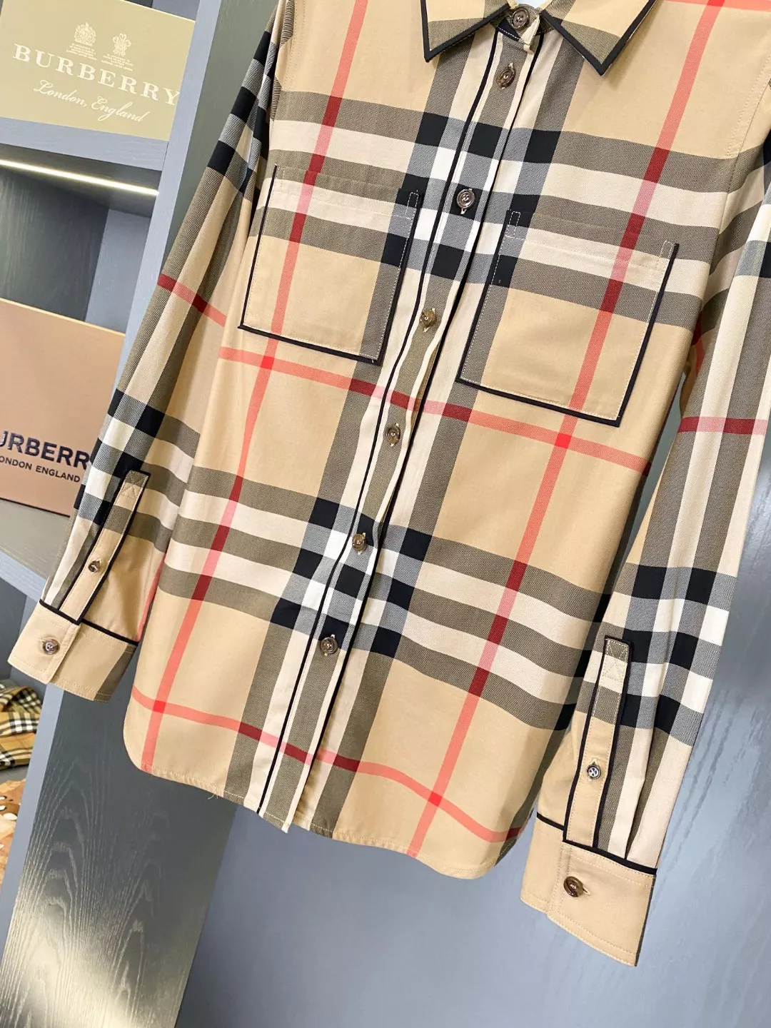 Burberry Shirts Long Sleeved For Women SmartChoice 2483