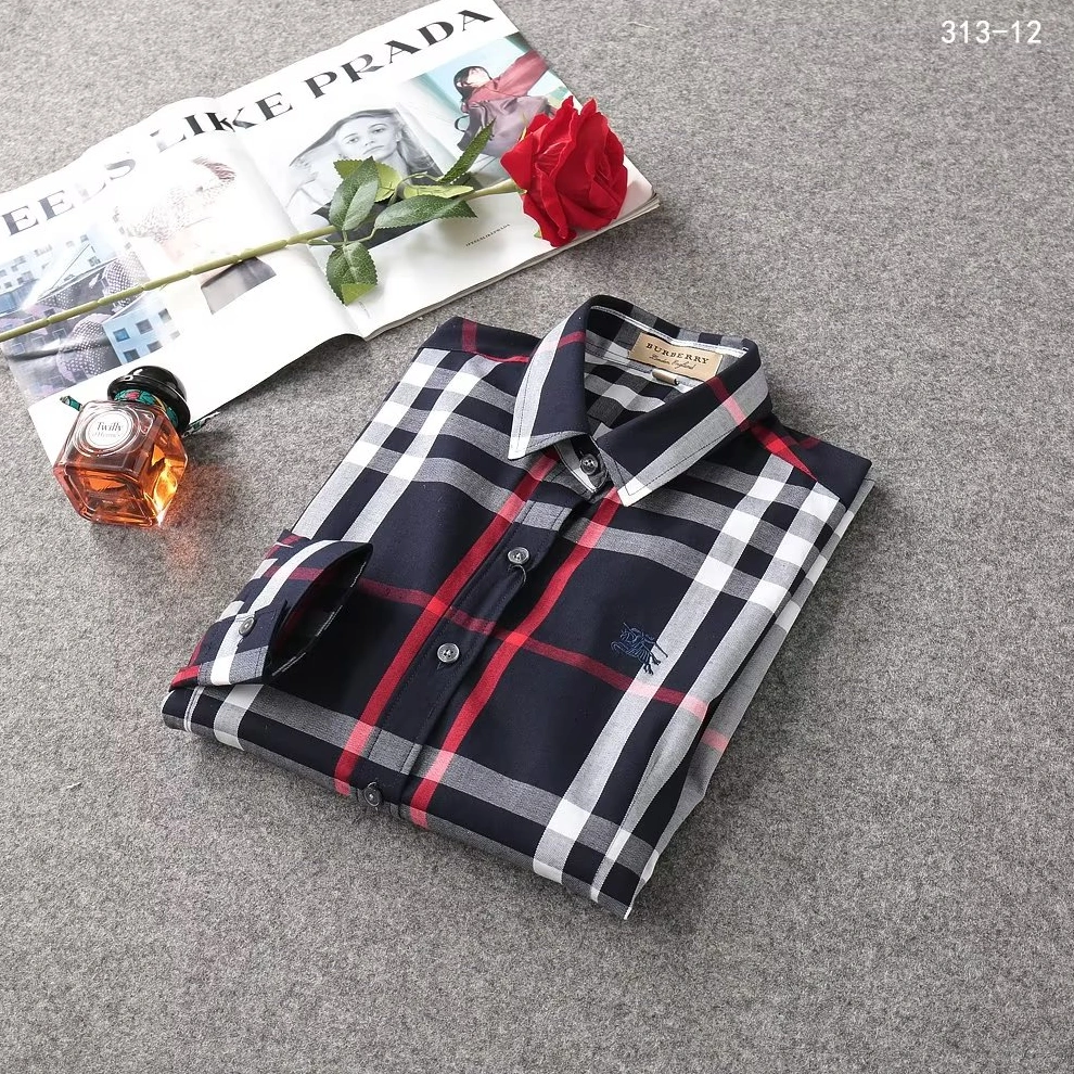 Burberry Shirts Long Sleeved For Women Trendy 6174