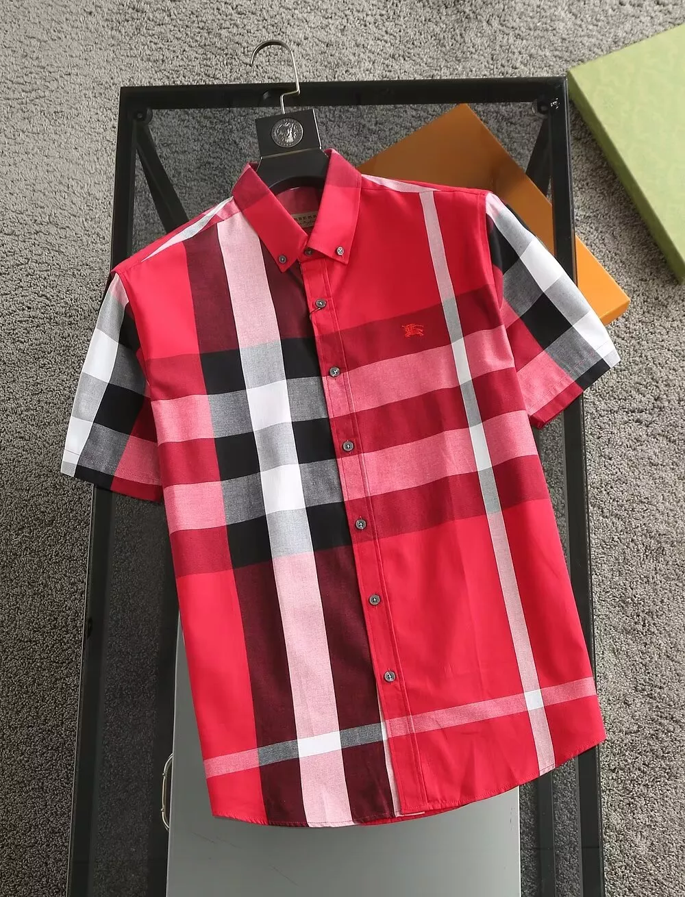 Burberry Shirts Short Sleeved For Men AllSeason 7207