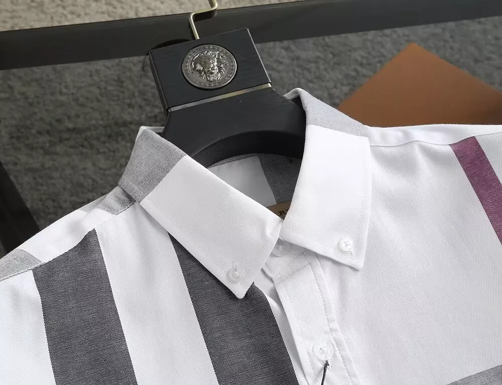 Burberry Shirts Short Sleeved For Men Comfortable 379