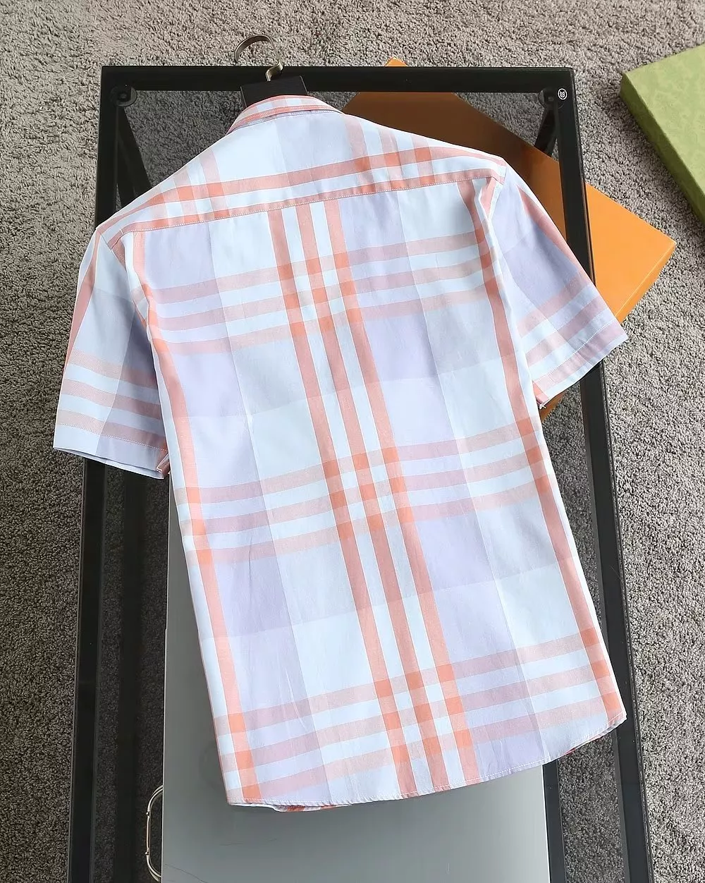 Burberry Shirts Short Sleeved For Men Comfortable 4230
