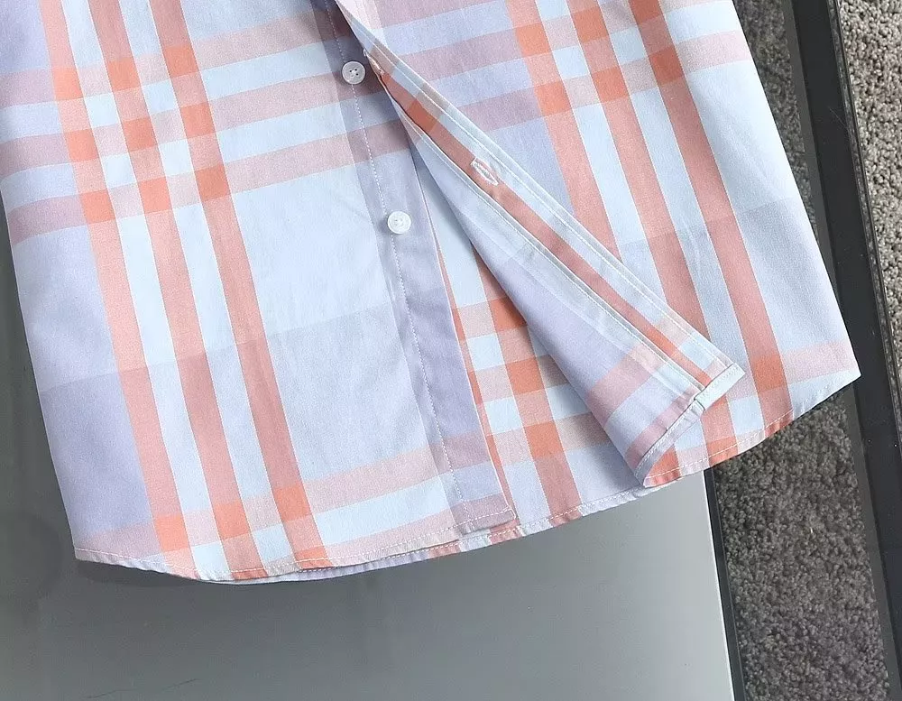Burberry Shirts Short Sleeved For Men Comfortable 4230