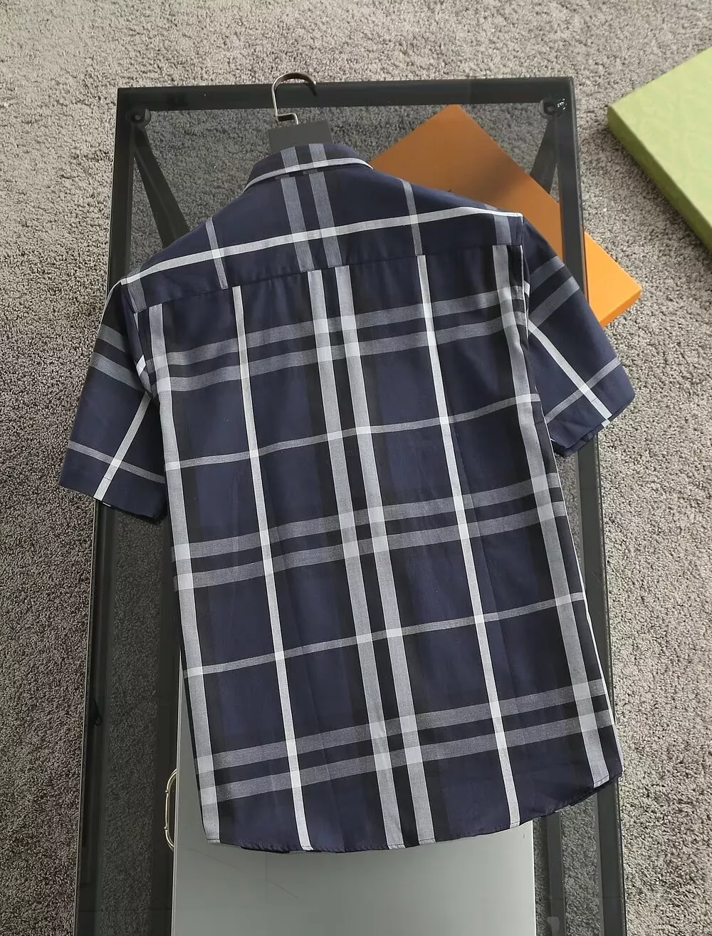 Burberry Shirts Short Sleeved For Men Compact 6728
