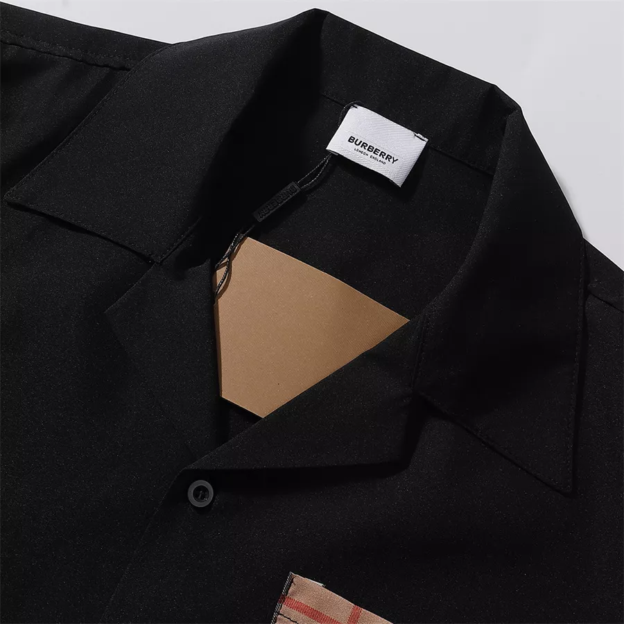 Burberry Shirts Short Sleeved For Men DailyWear 8365
