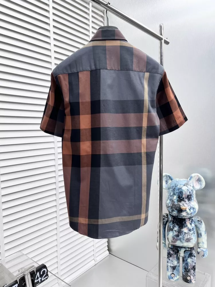 Burberry Shirts Short Sleeved For Men Durable 3208