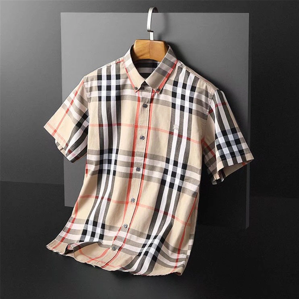 Burberry Shirts Short Sleeved For Men Durable 3356