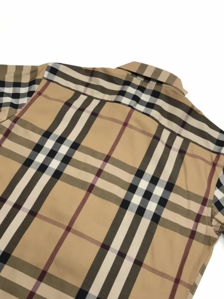 Burberry Shirts Short Sleeved For Men Durable 3465