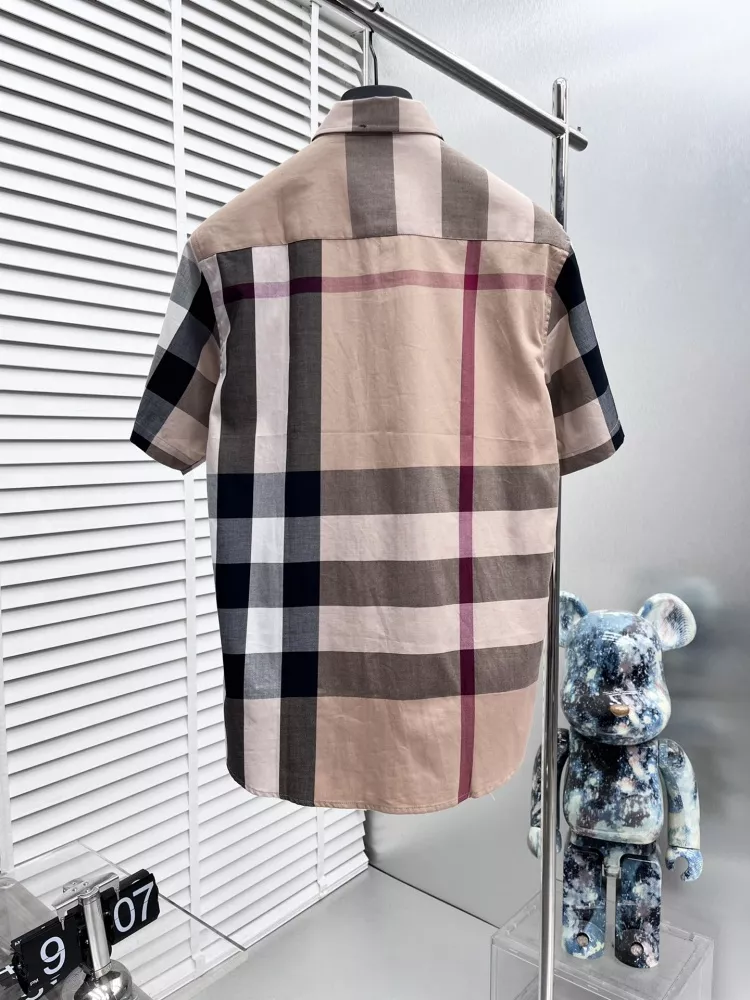 Burberry Shirts Short Sleeved For Men Durable 3753
