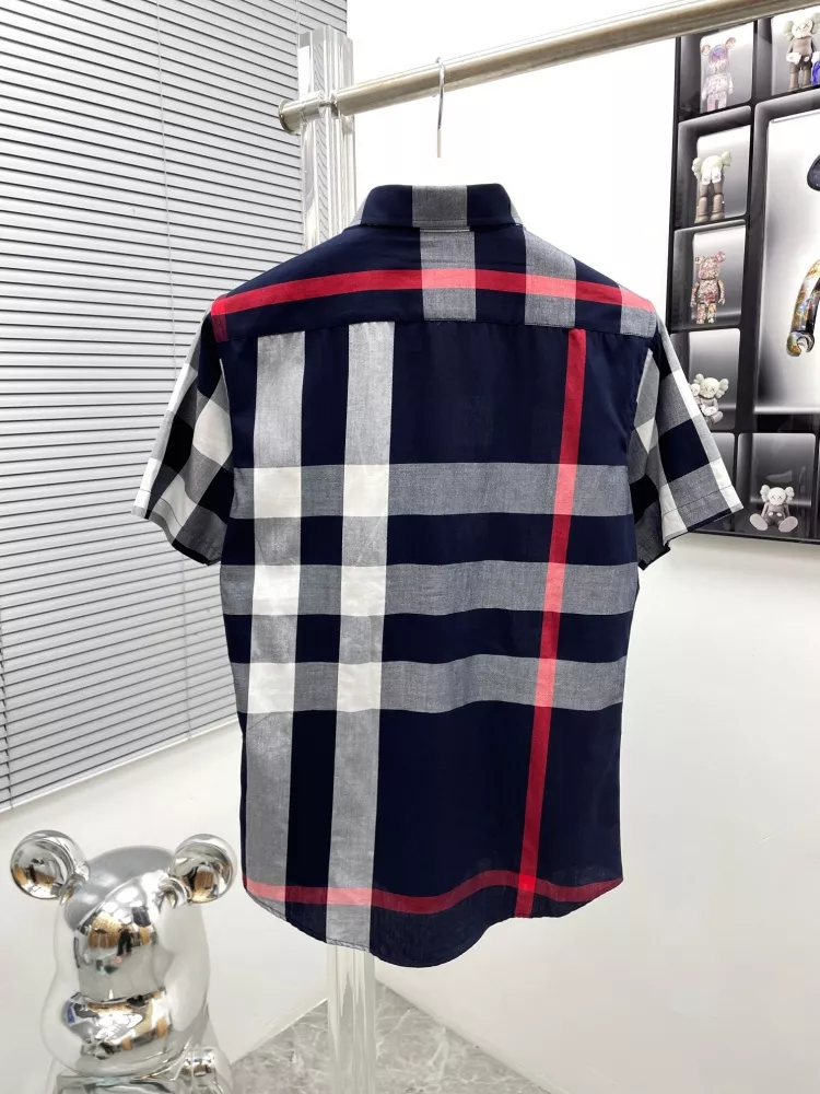 Burberry Shirts Short Sleeved For Men Durable 6845