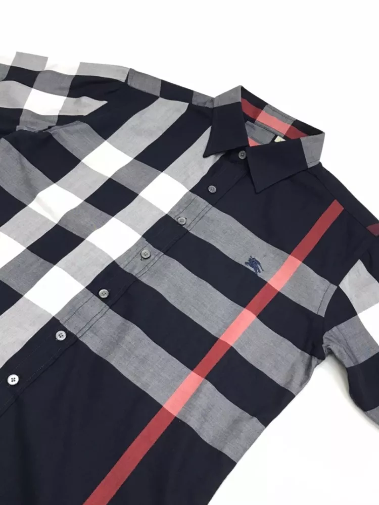 Burberry Shirts Short Sleeved For Men Durable 6845