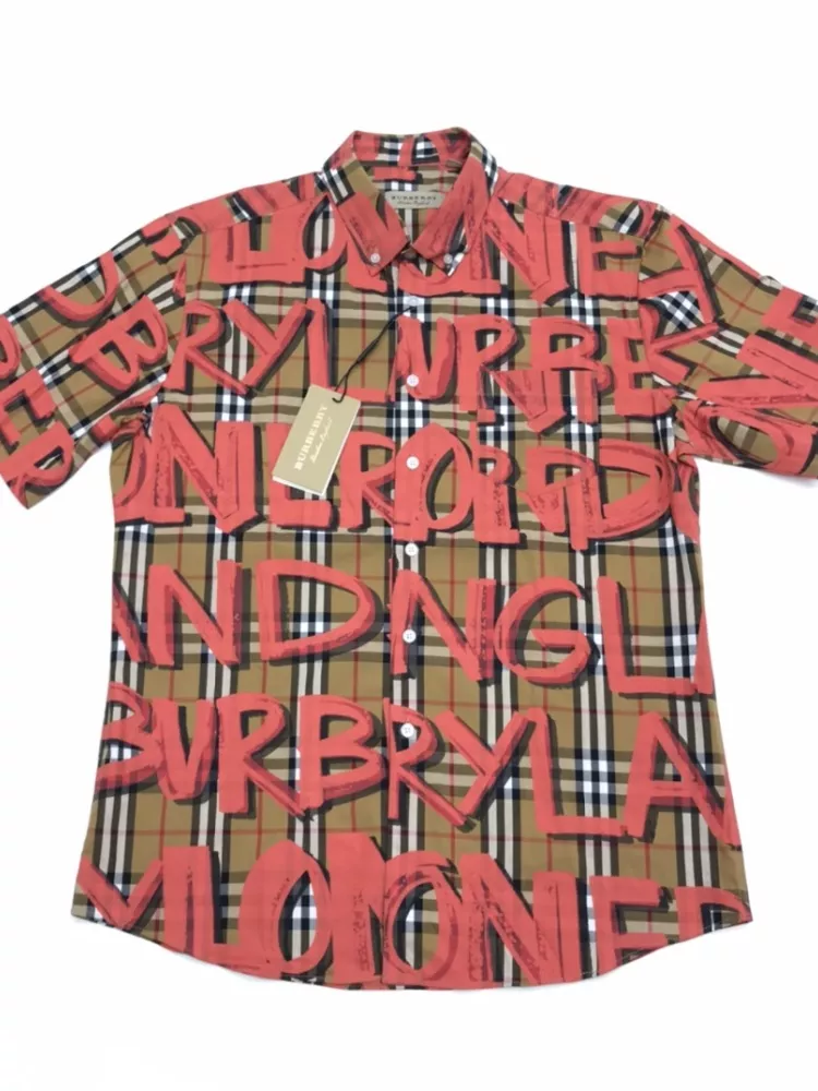 Burberry Shirts Short Sleeved For Men Efficient 2777