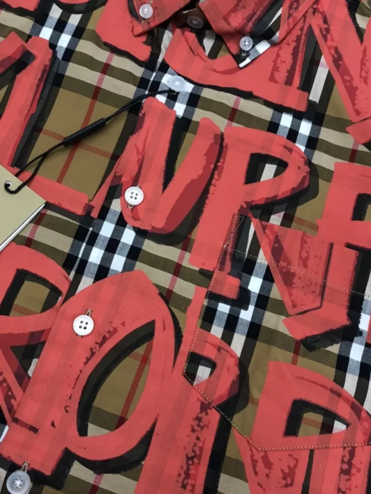 Burberry Shirts Short Sleeved For Men Efficient 2777