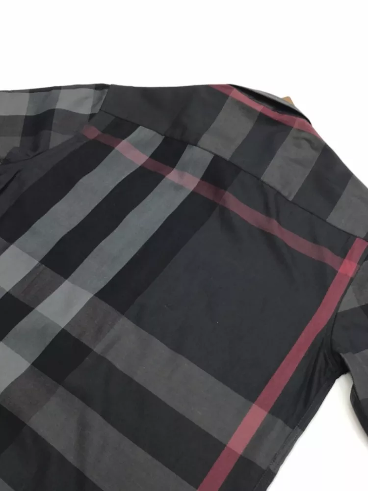 Burberry Shirts Short Sleeved For Men Elegant 7788