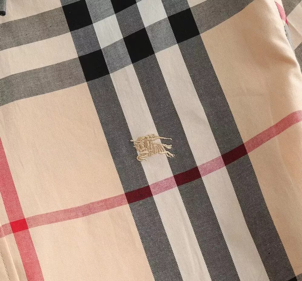 Burberry Shirts Short Sleeved For Men Flexible 6118