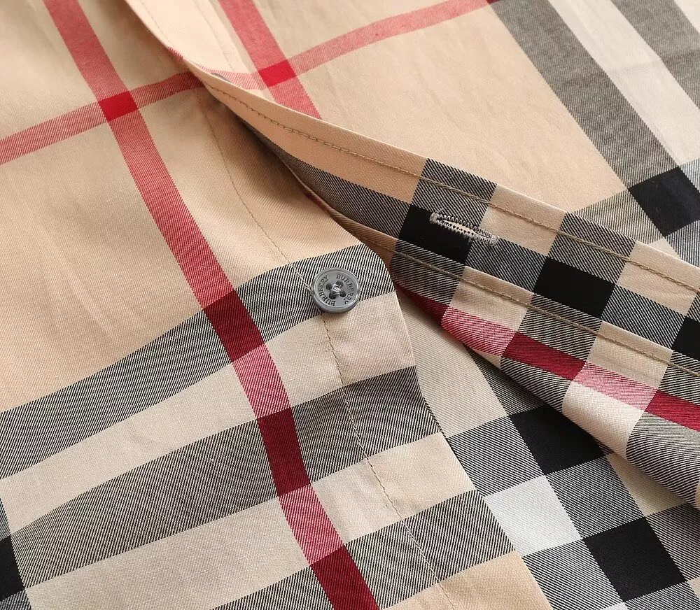 Burberry Shirts Short Sleeved For Men Flexible 6118