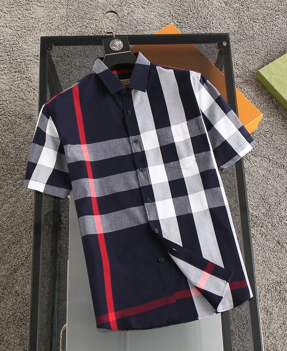 Burberry Shirts Short Sleeved For Men Functional 7277