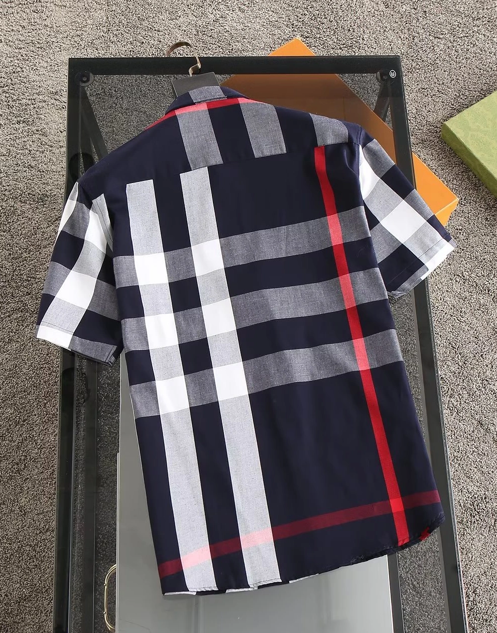 Burberry Shirts Short Sleeved For Men Functional 7277