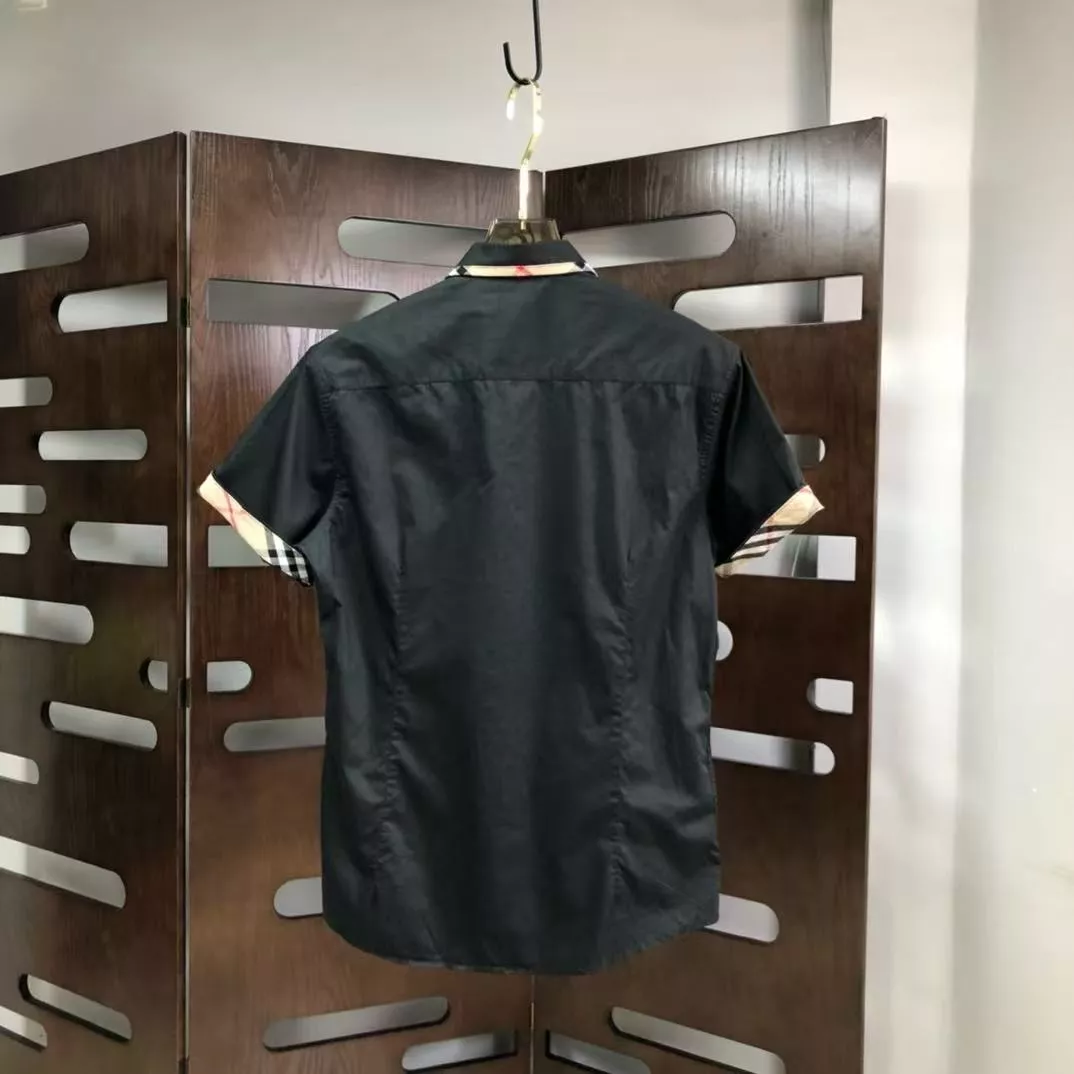 Burberry Shirts Short Sleeved For Men GoodFit 6936