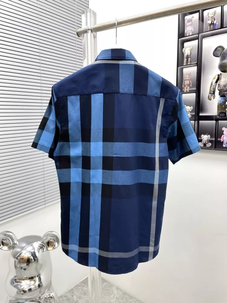 Burberry Shirts Short Sleeved For Men GoodFit 7307