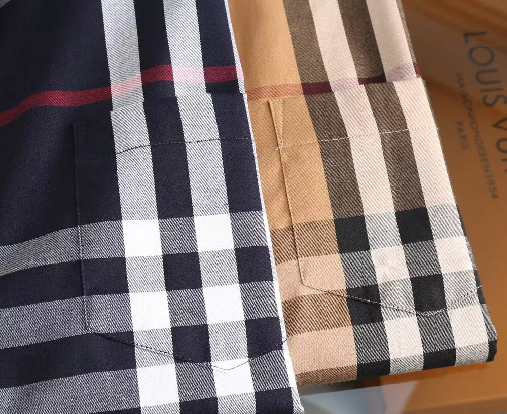 Burberry Shirts Short Sleeved For Men GoodFit 7724