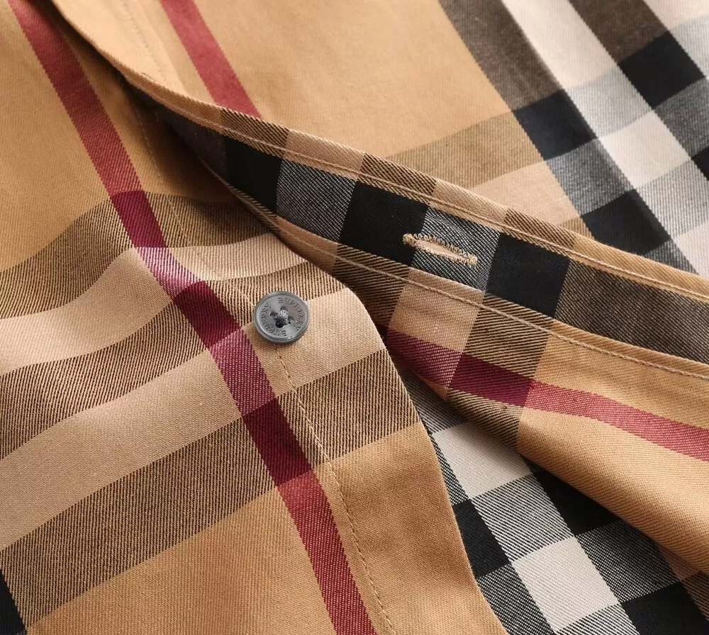 Burberry Shirts Short Sleeved For Men GoodFit 7724