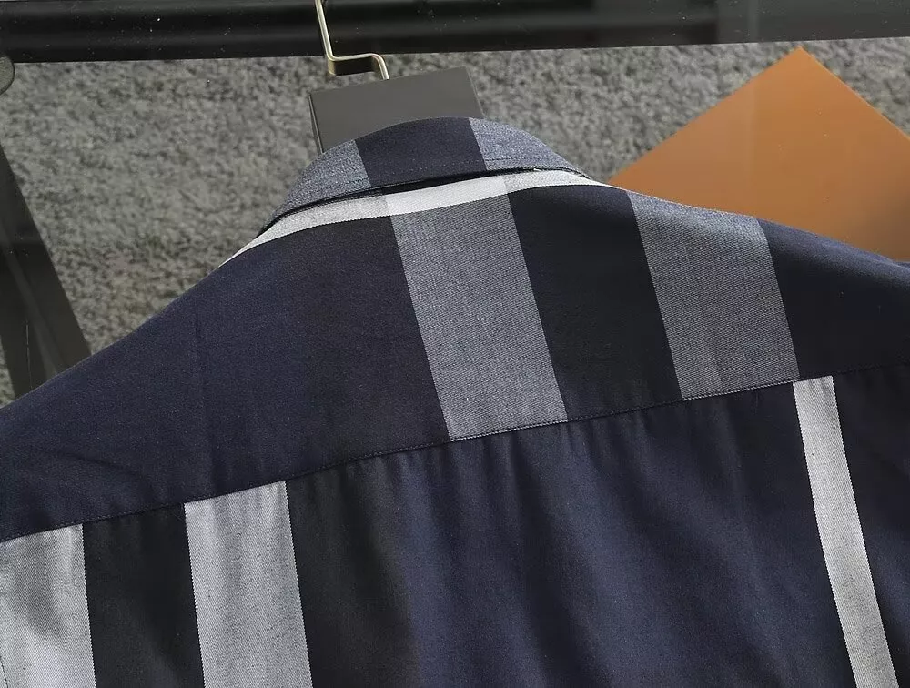 Burberry Shirts Short Sleeved For Men Minimalist 8766