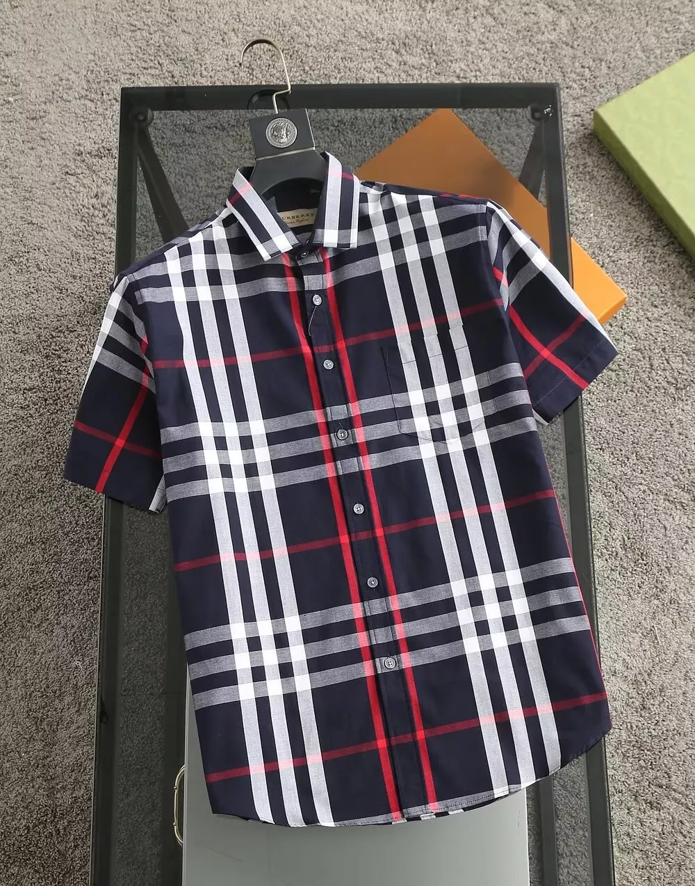 Burberry Shirts Short Sleeved For Men Modern 2543