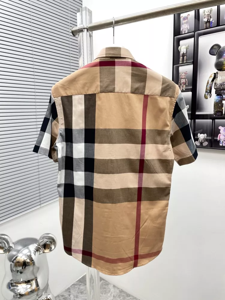 Burberry Shirts Short Sleeved For Men NewStyle 1893