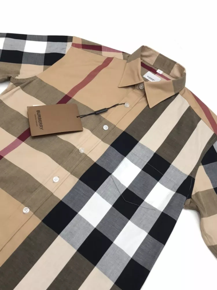 Burberry Shirts Short Sleeved For Men NewStyle 1893