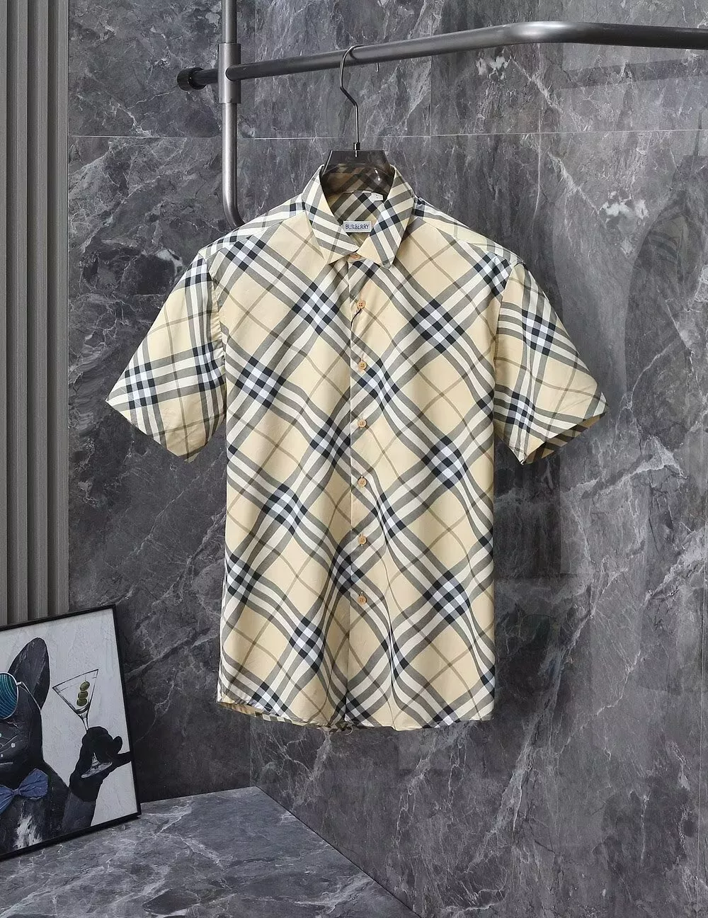 Burberry Shirts Short Sleeved For Men Practical 1728