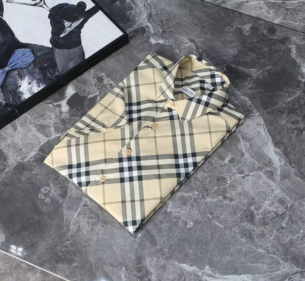 Burberry Shirts Short Sleeved For Men Practical 1728