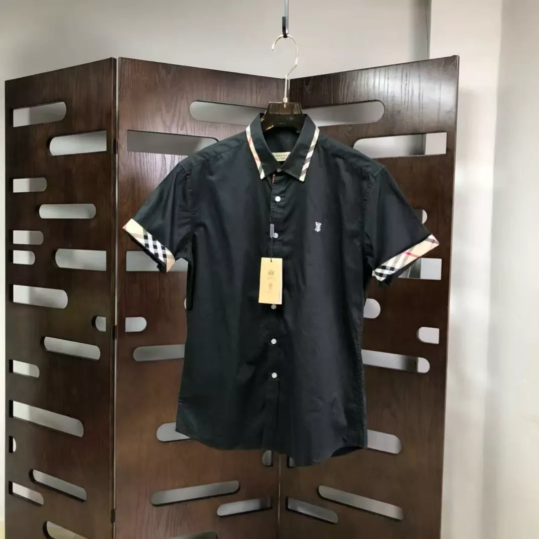 Burberry Shirts Short Sleeved For Men Sophisticated 4631
