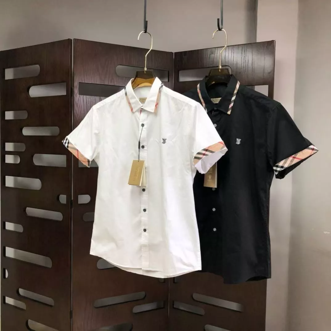 Burberry Shirts Short Sleeved For Men Sophisticated 4631