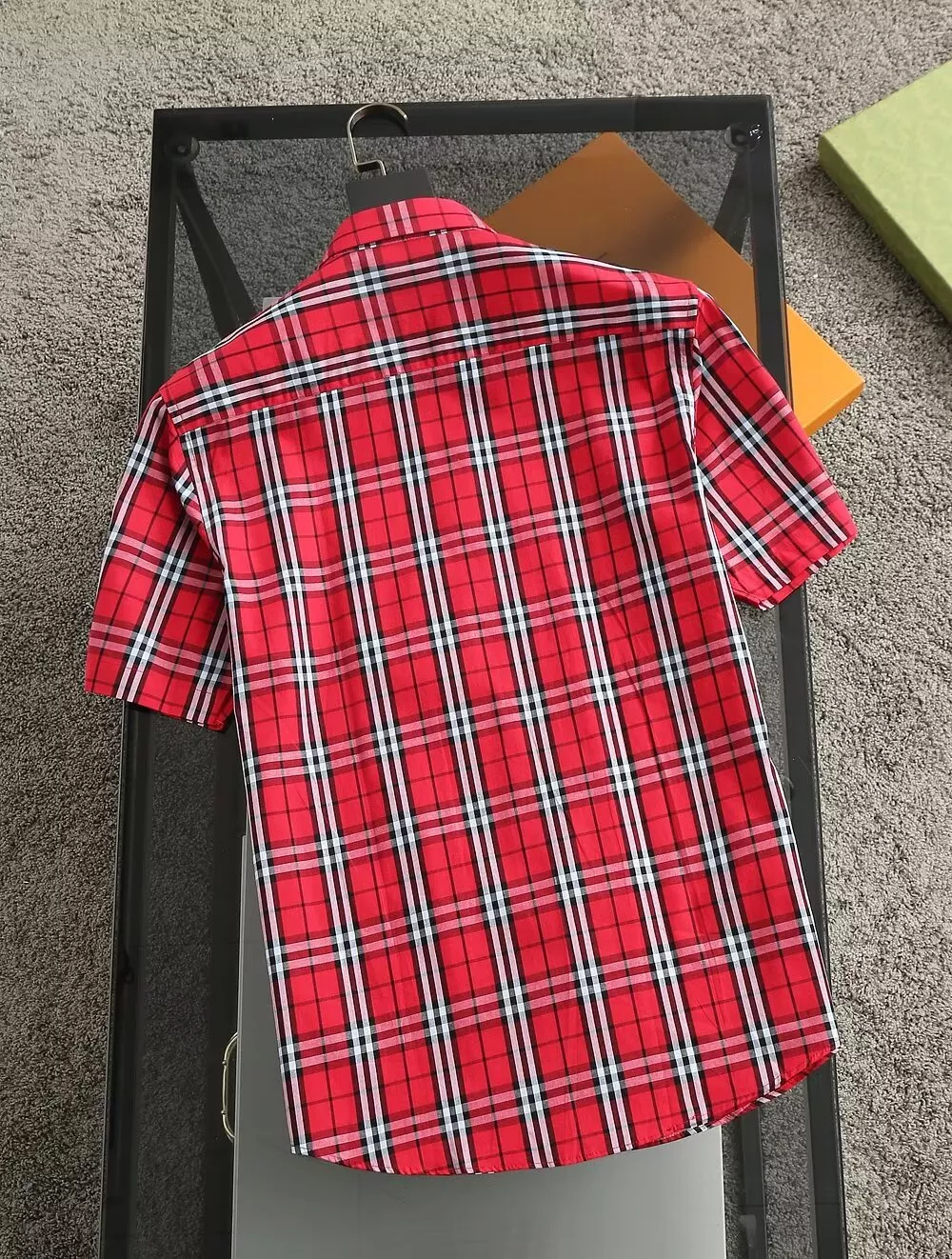 Burberry Shirts Short Sleeved For Men Stylish 3675