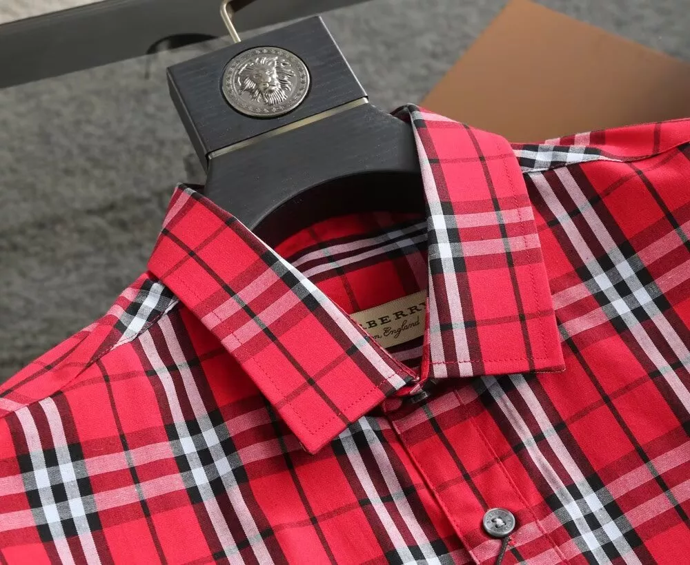 Burberry Shirts Short Sleeved For Men Stylish 3675