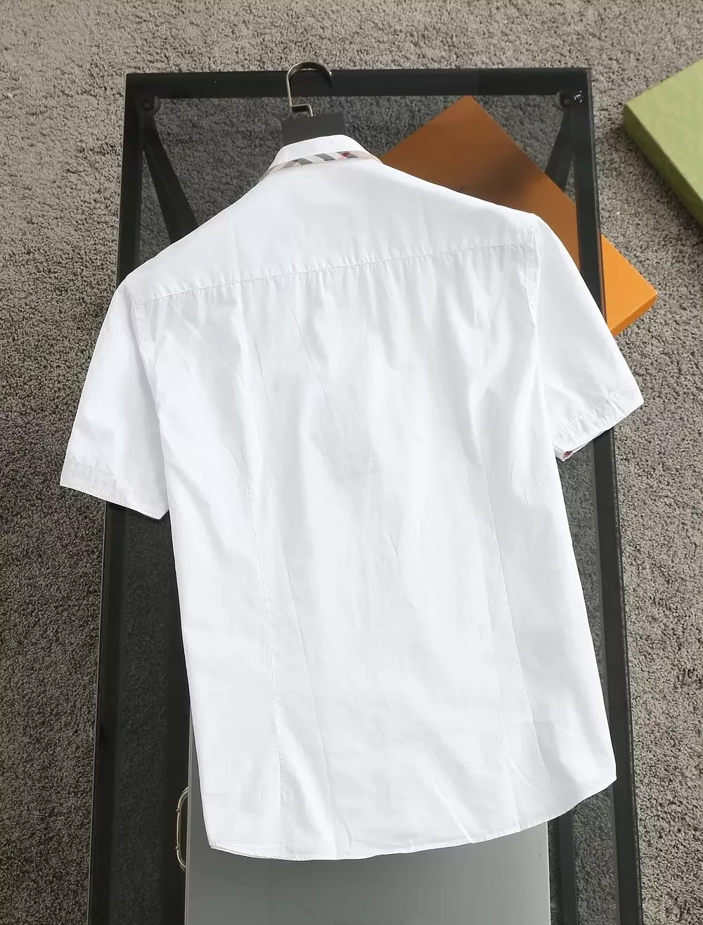 Burberry Shirts Short Sleeved For Men Trendsetting 4872