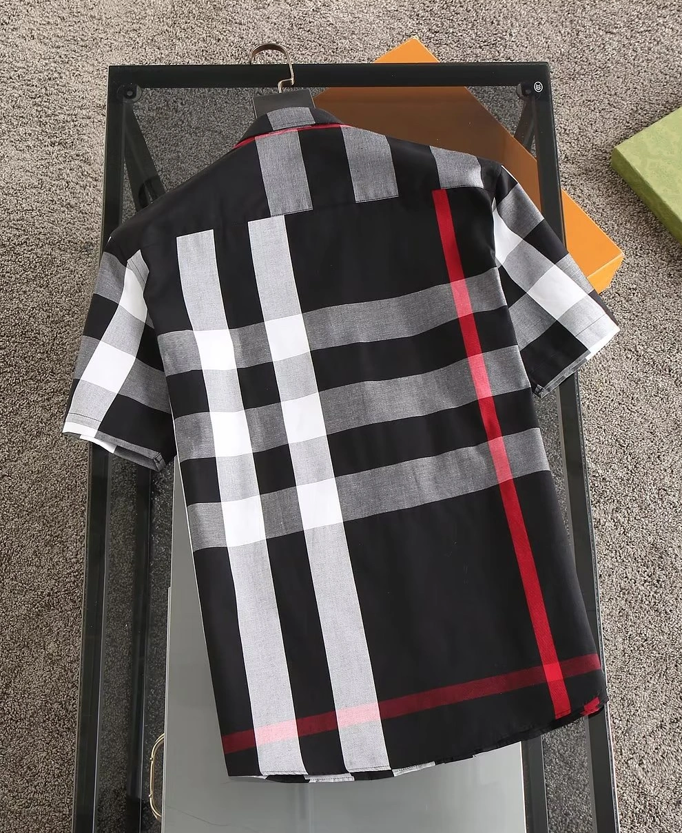 Burberry Shirts Short Sleeved For Men Unique 6453