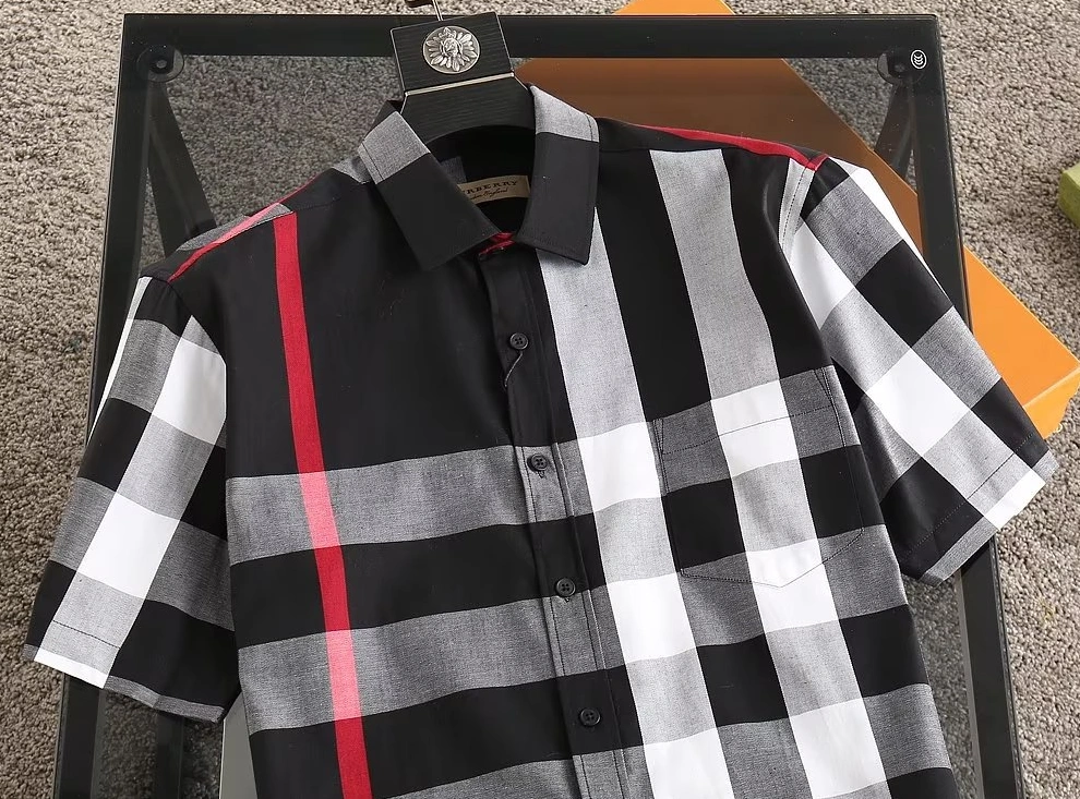 Burberry Shirts Short Sleeved For Men Unique 6453