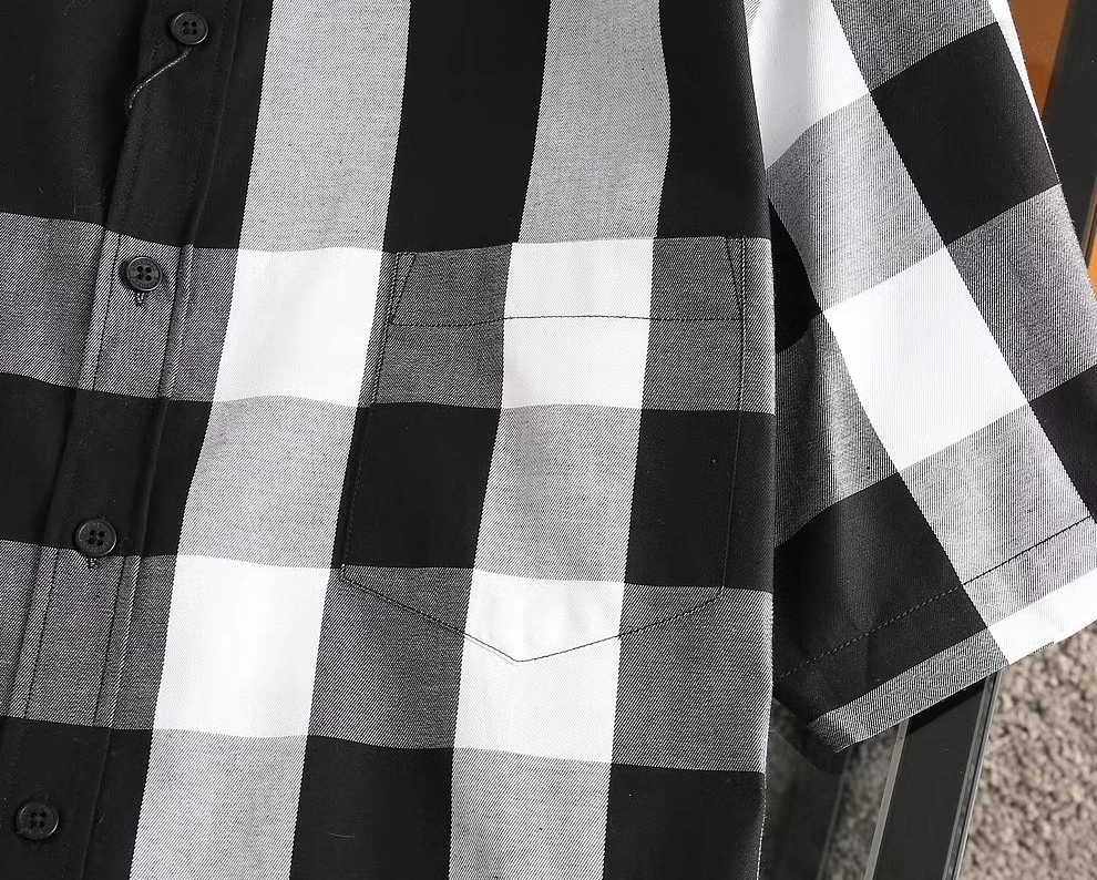 Burberry Shirts Short Sleeved For Men Unique 6453