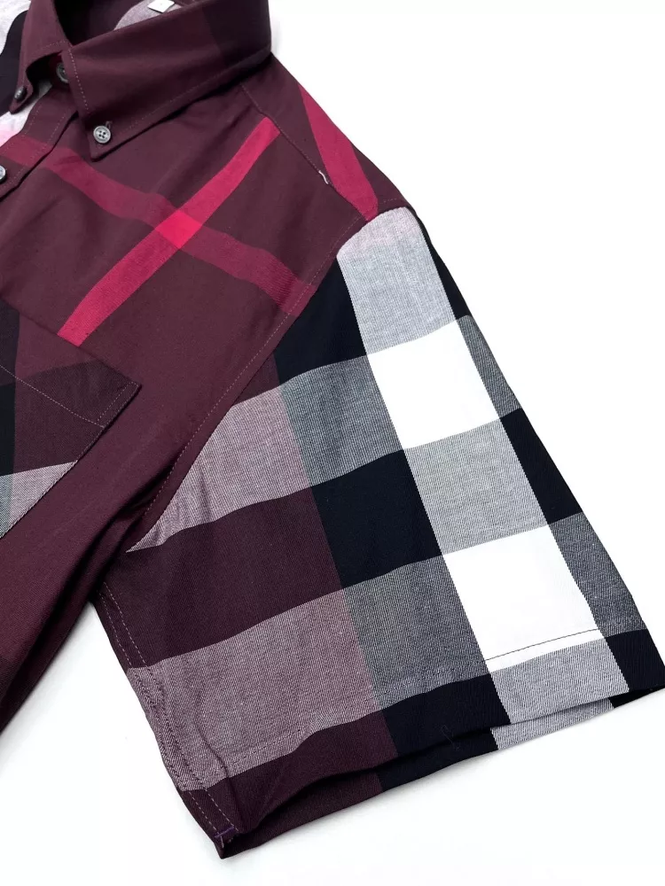 Burberry Shirts Short Sleeved For Men UrbanStyle 7856